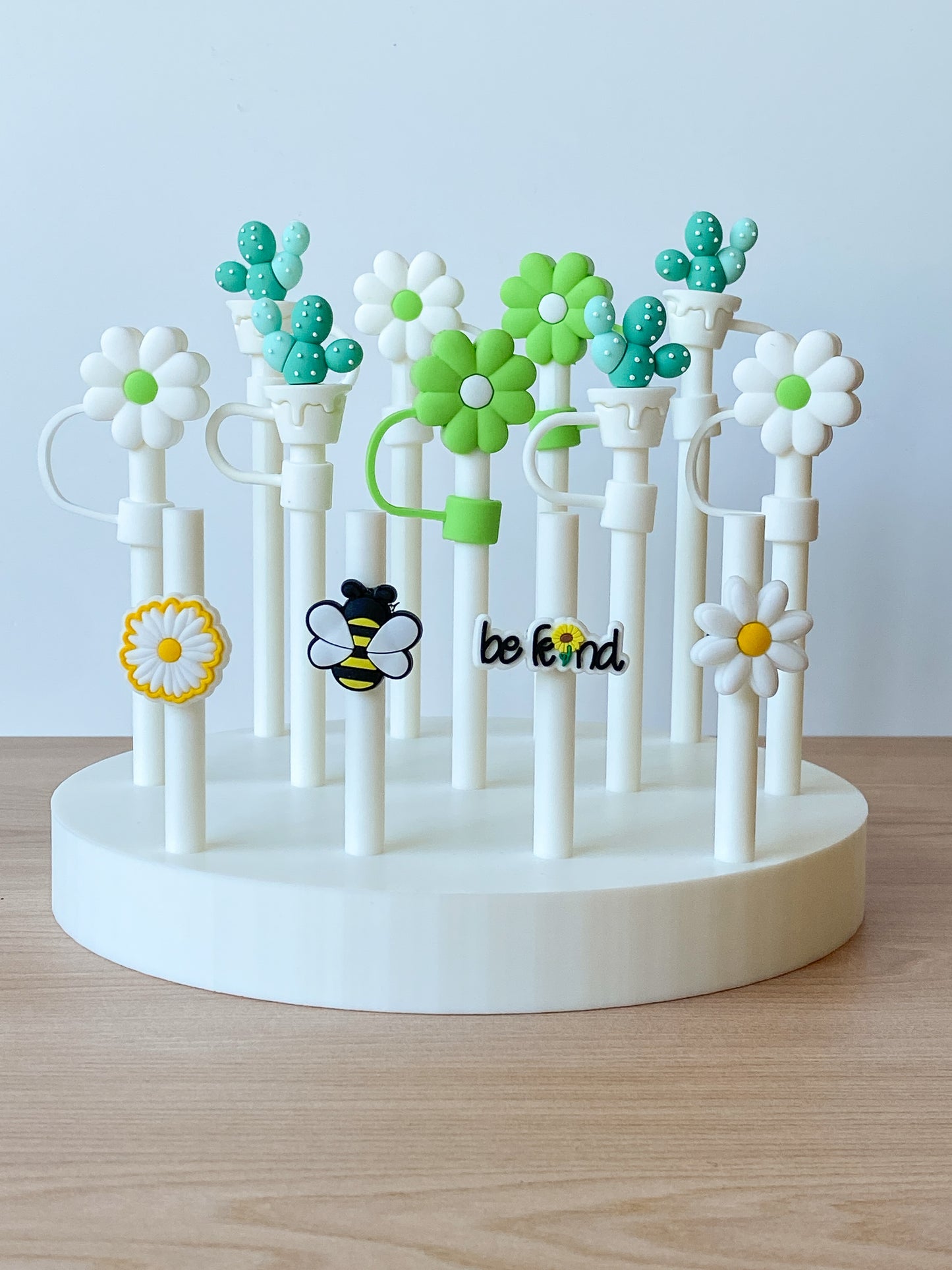Straw Topper & Charm Display