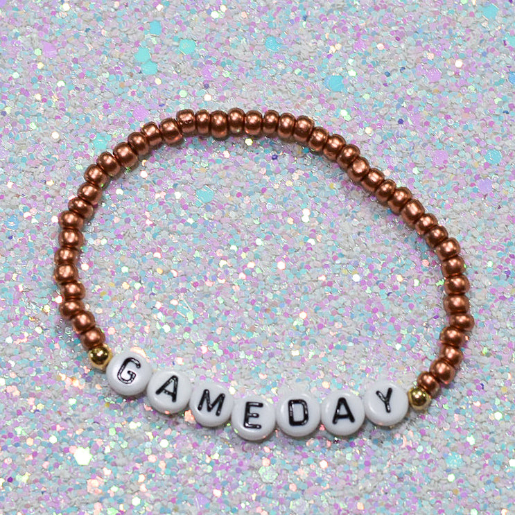 Gameday Beaded Bracelets