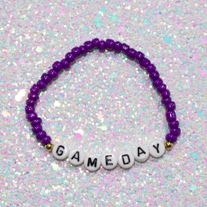 Gameday Beaded Bracelets