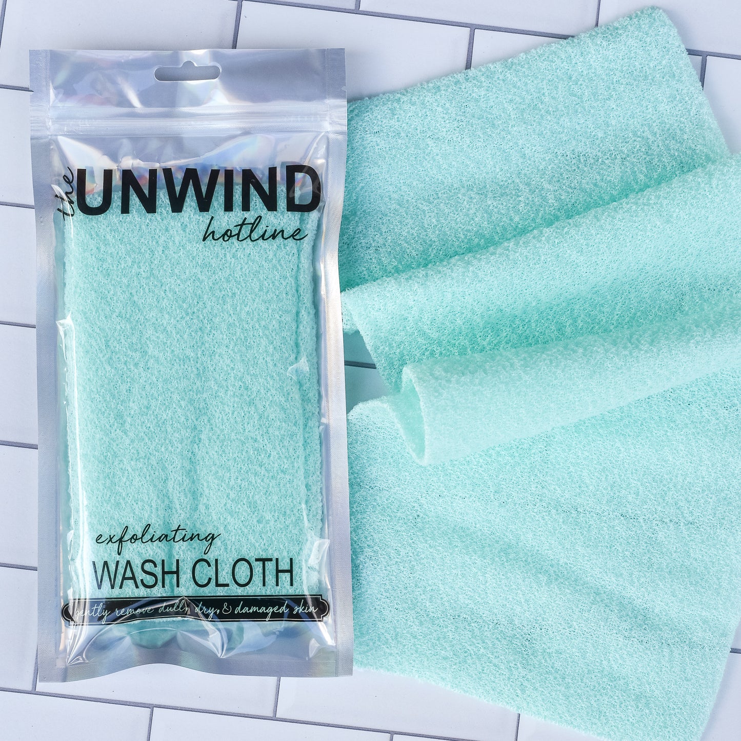 Exfoliating Stretch Wash Cloth