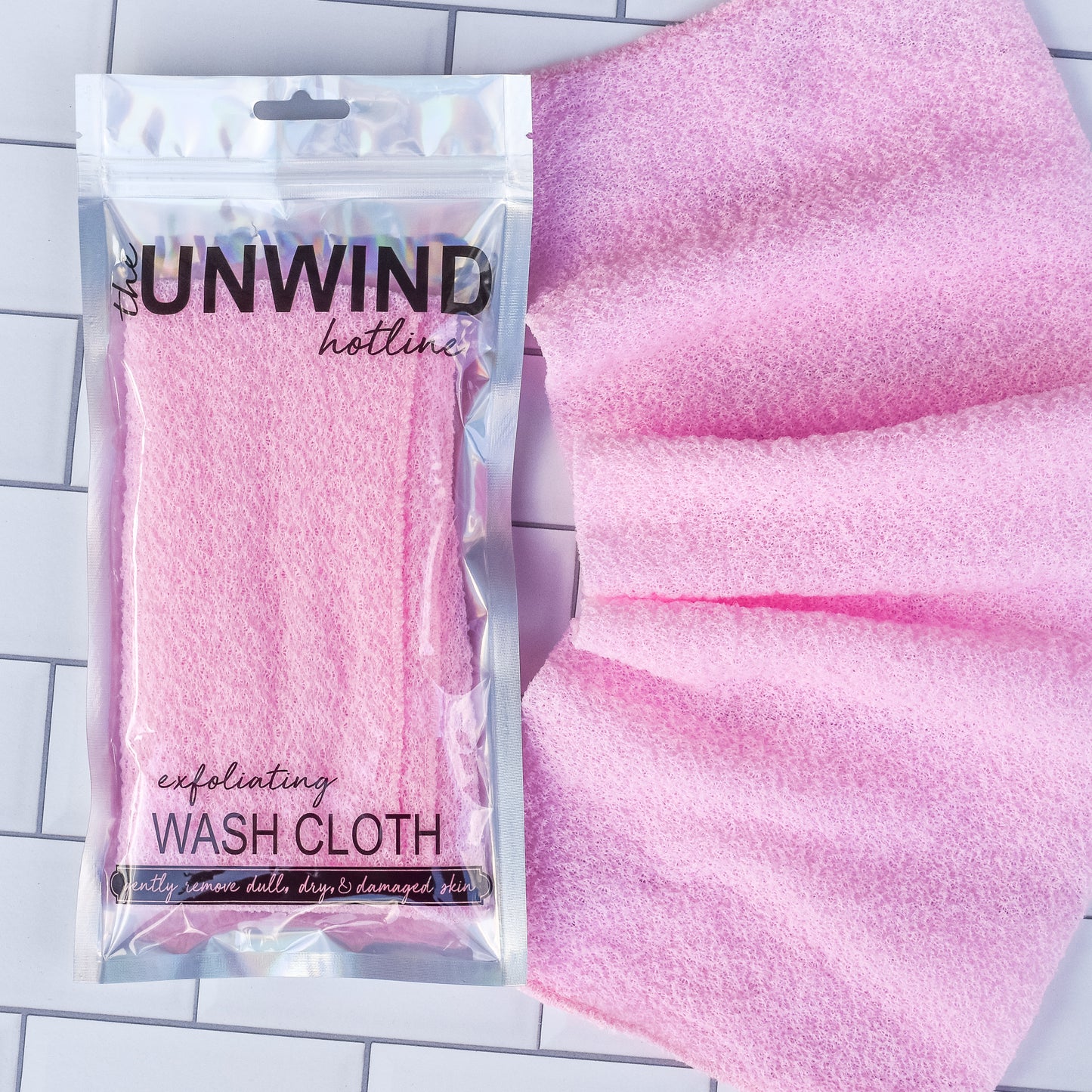 Exfoliating Stretch Wash Cloth