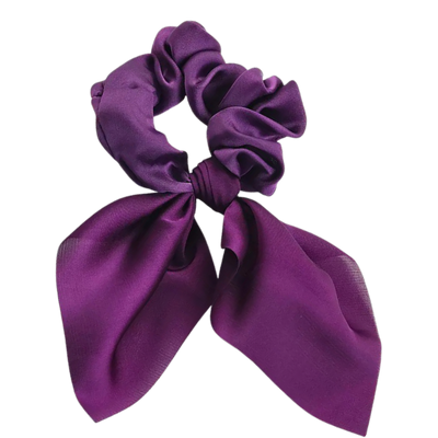 Lightweight Satin Bunny Scrunchies