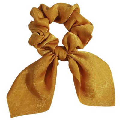 Velvet Satin Bunny Scrunchies