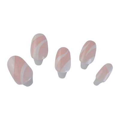 Oval Short Press On Nails