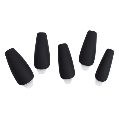 Coffin Medium Press On Nails