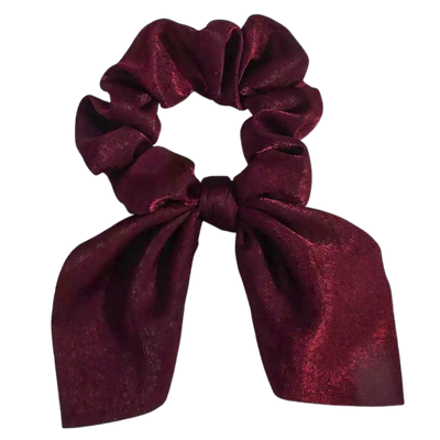 Velvet Satin Bunny Scrunchies