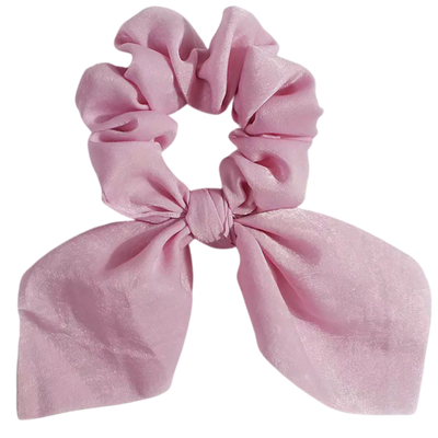 Velvet Satin Bunny Scrunchies