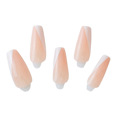 Coffin Medium Press On Nails
