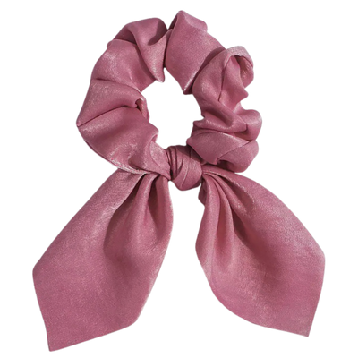 Velvet Satin Bunny Scrunchies