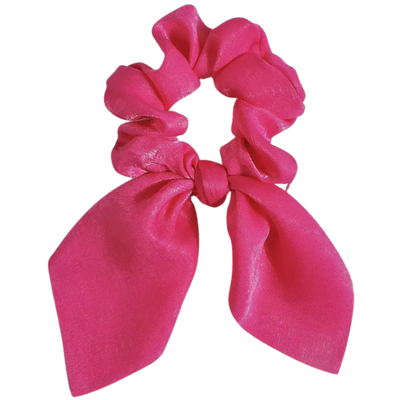 Velvet Satin Bunny Scrunchies