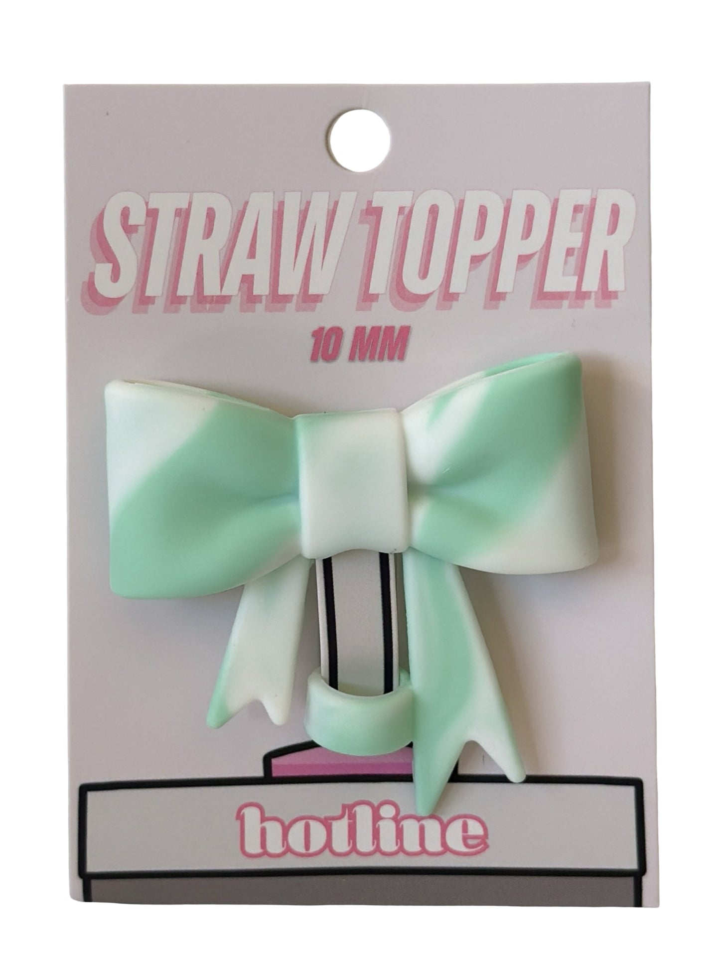 Large Bow Straw Toppers