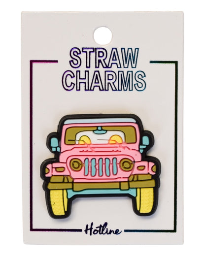 Straw Charms (Peace & Love)