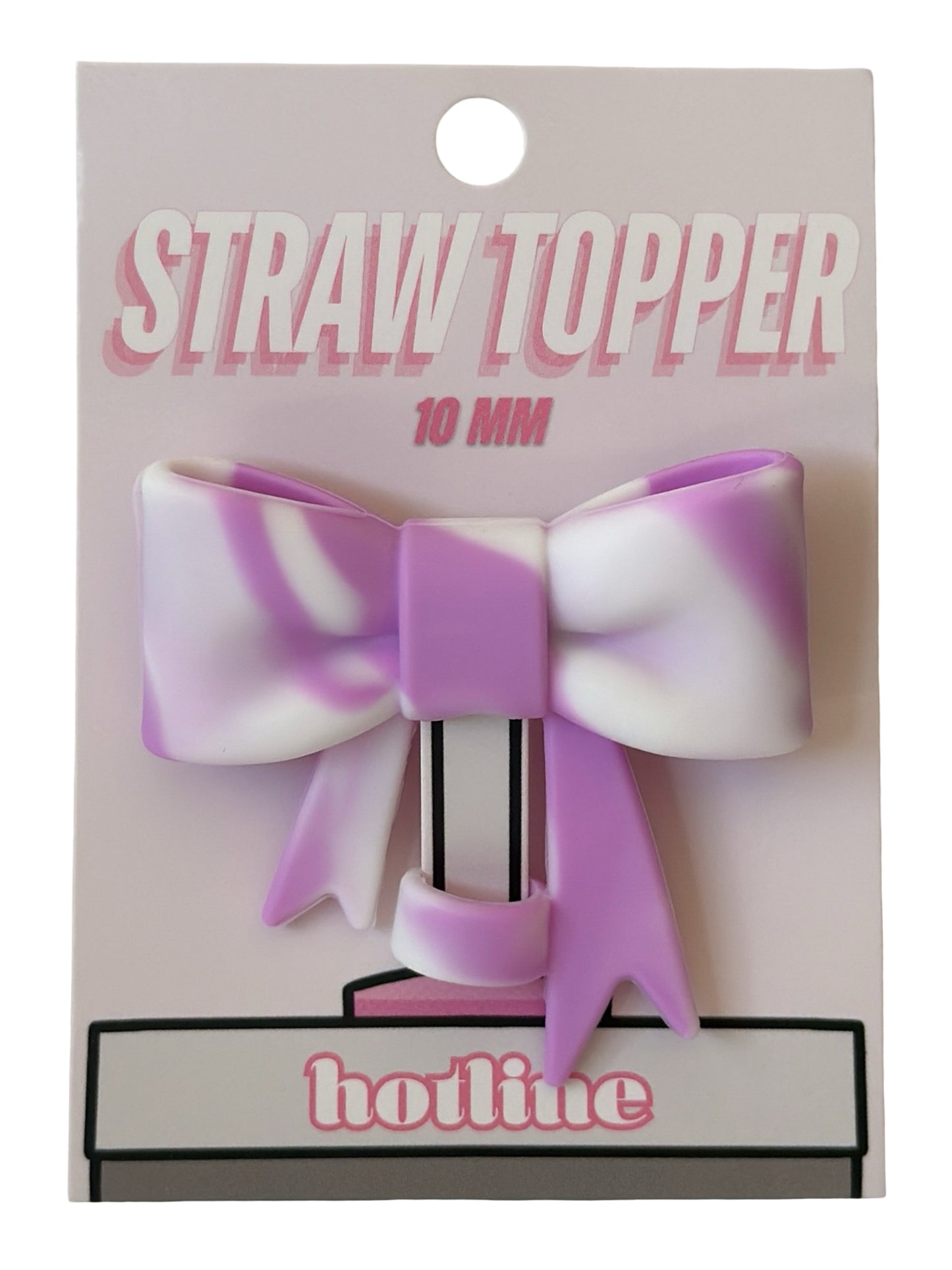 Large Bow Straw Toppers
