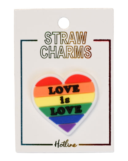 Straw Charms (Peace & Love)