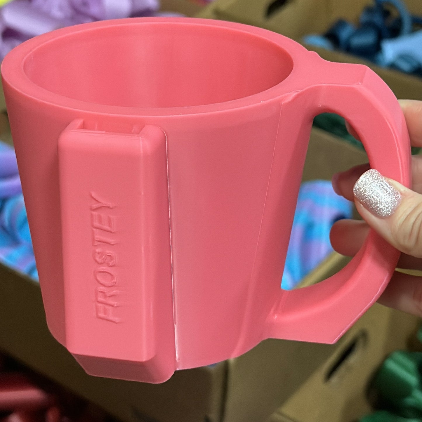 Frostey Ice Cream Pint Handle Holder Sipzey