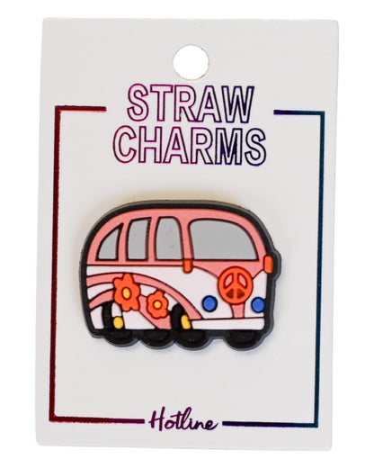 Straw Charms (Peace & Love)