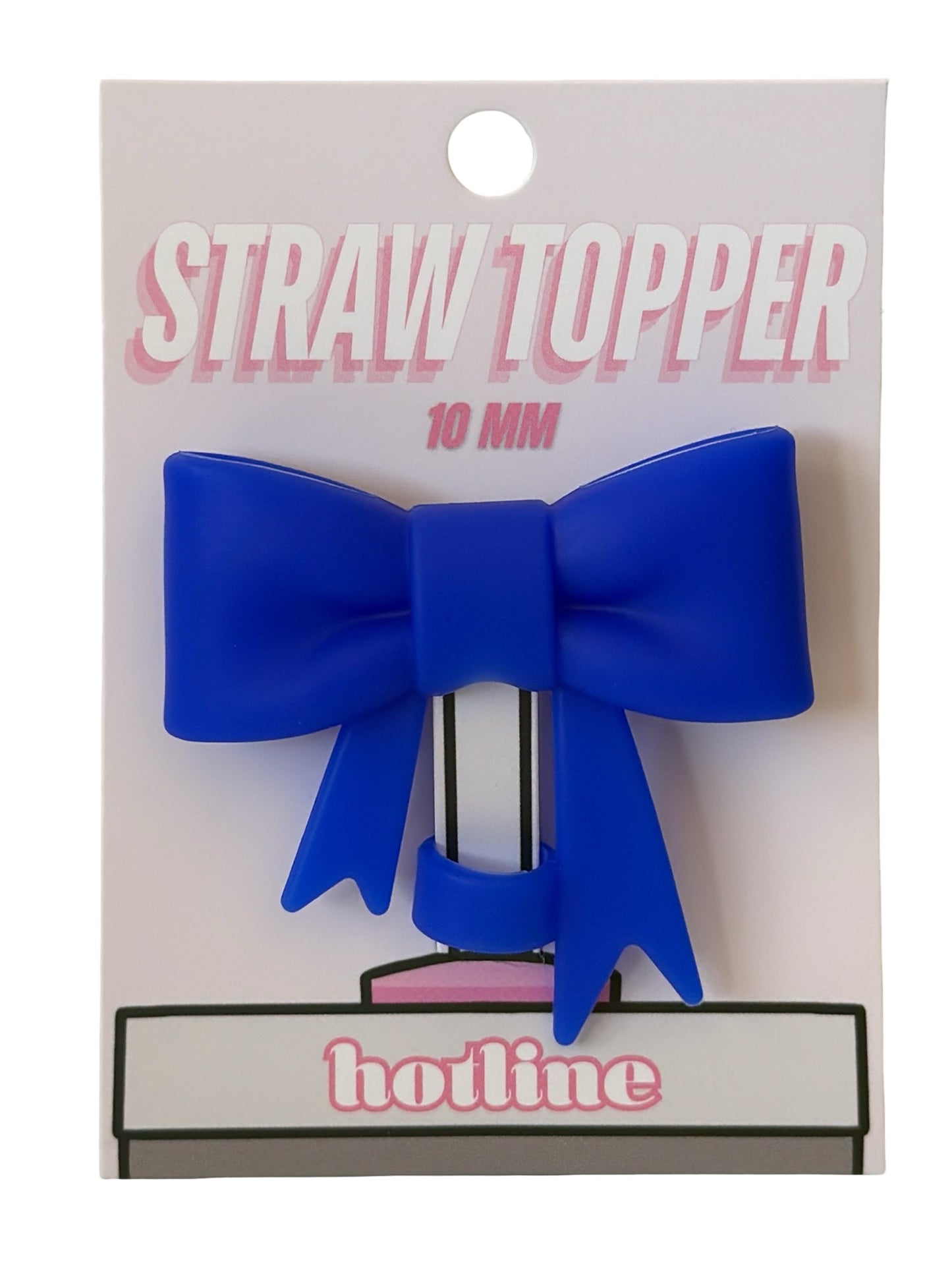 Large Bow Straw Toppers