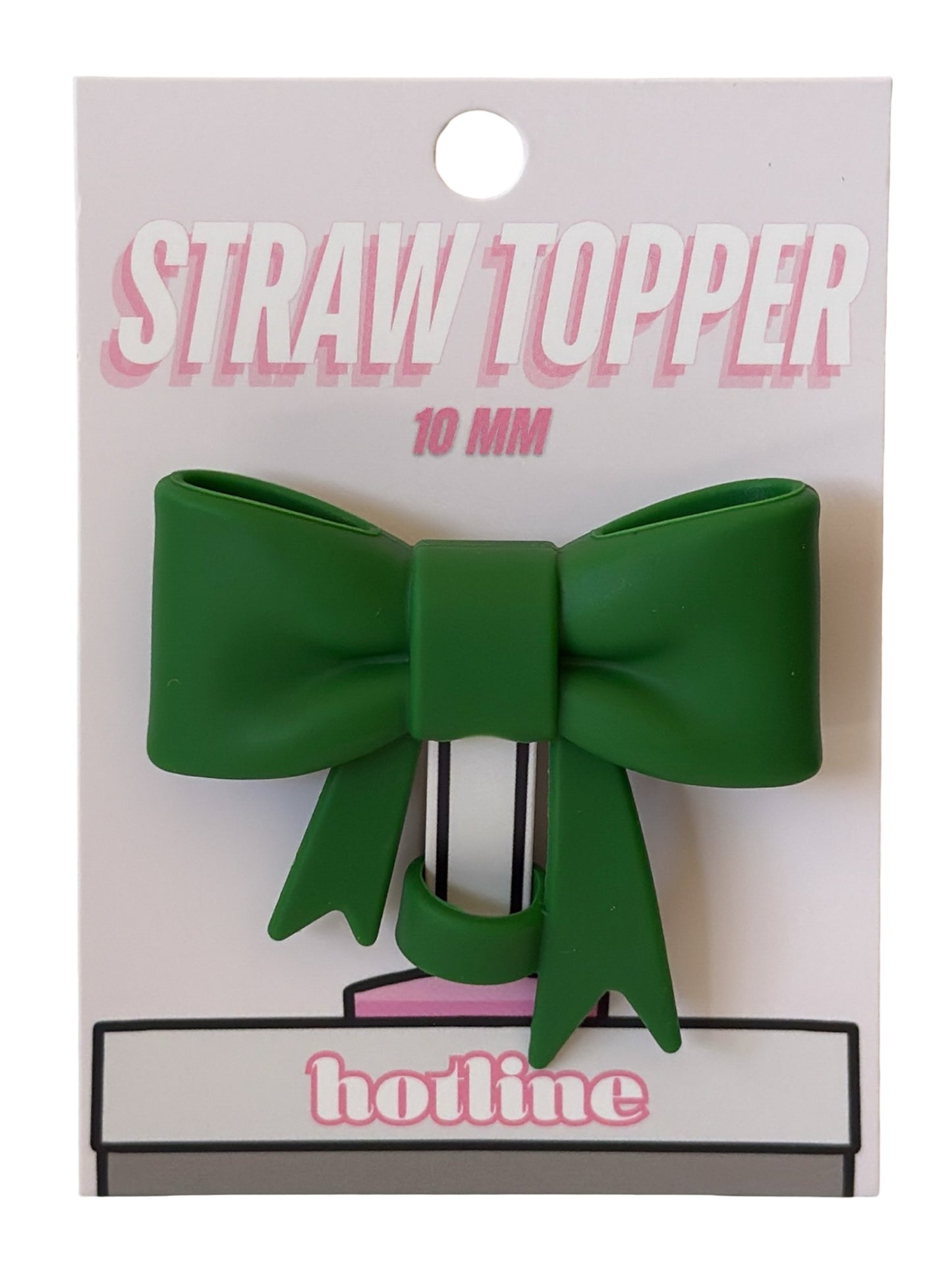 Large Bow Straw Toppers