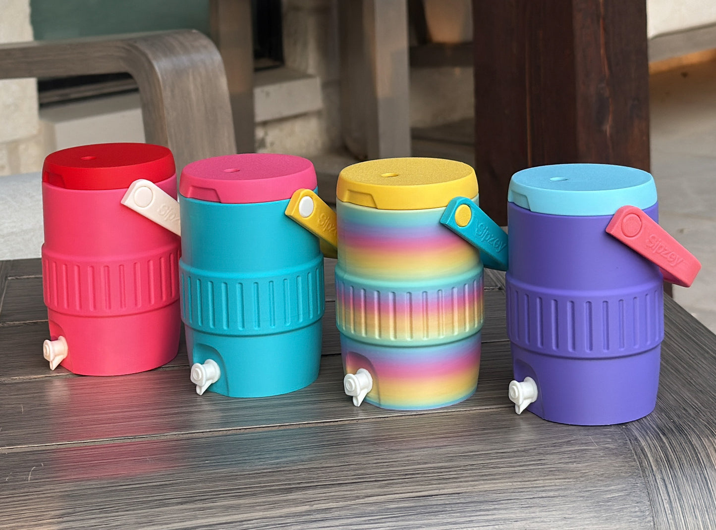 CUSTOM Retro Jug Cooler Can Holder (Soda Can)