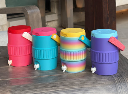 CUSTOM Retro Jug Cooler Can Holder (Soda Can)
