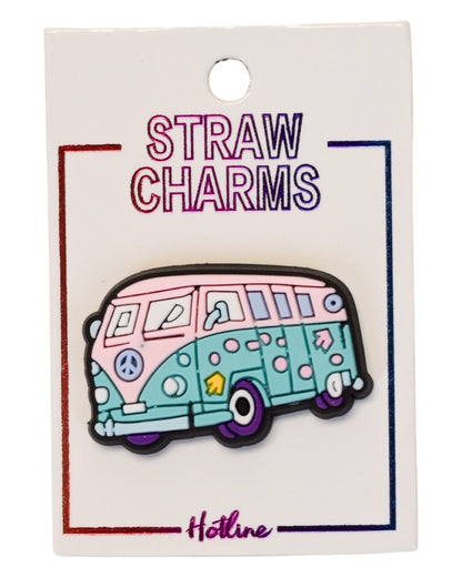 Straw Charms (Peace & Love)