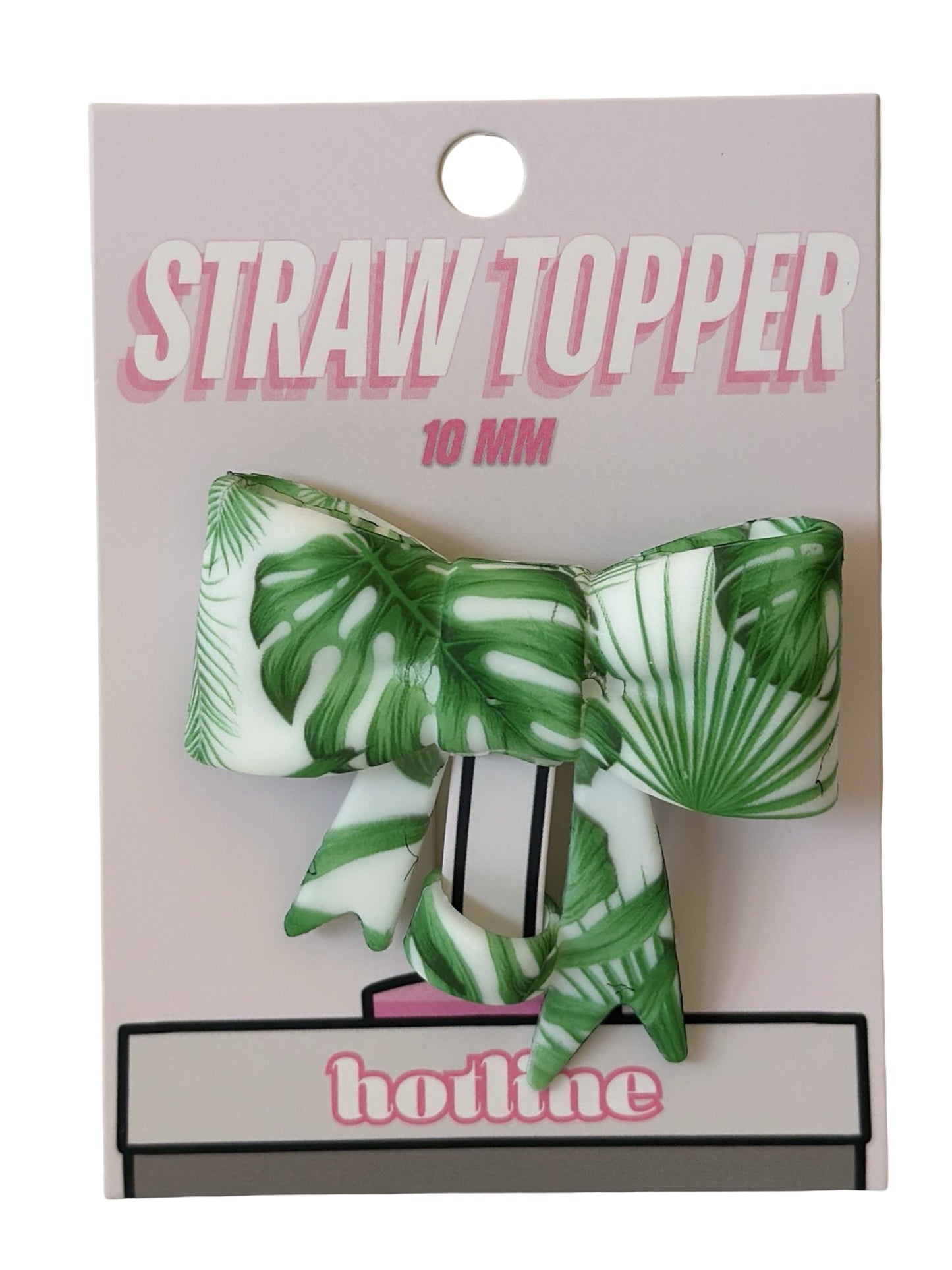 Large Bow Straw Toppers