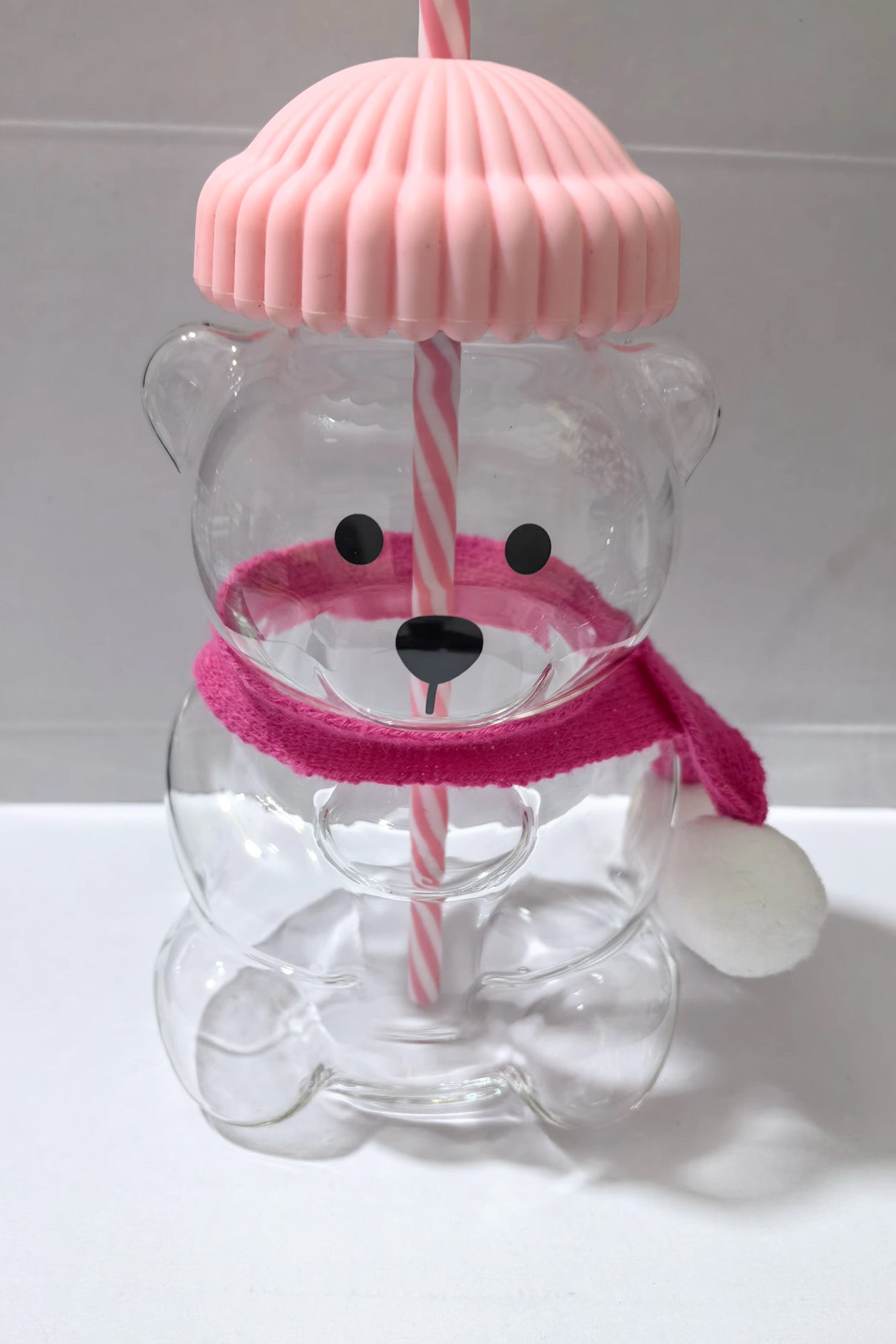 [PREORDER] Honey Bear Latte Glass Cups