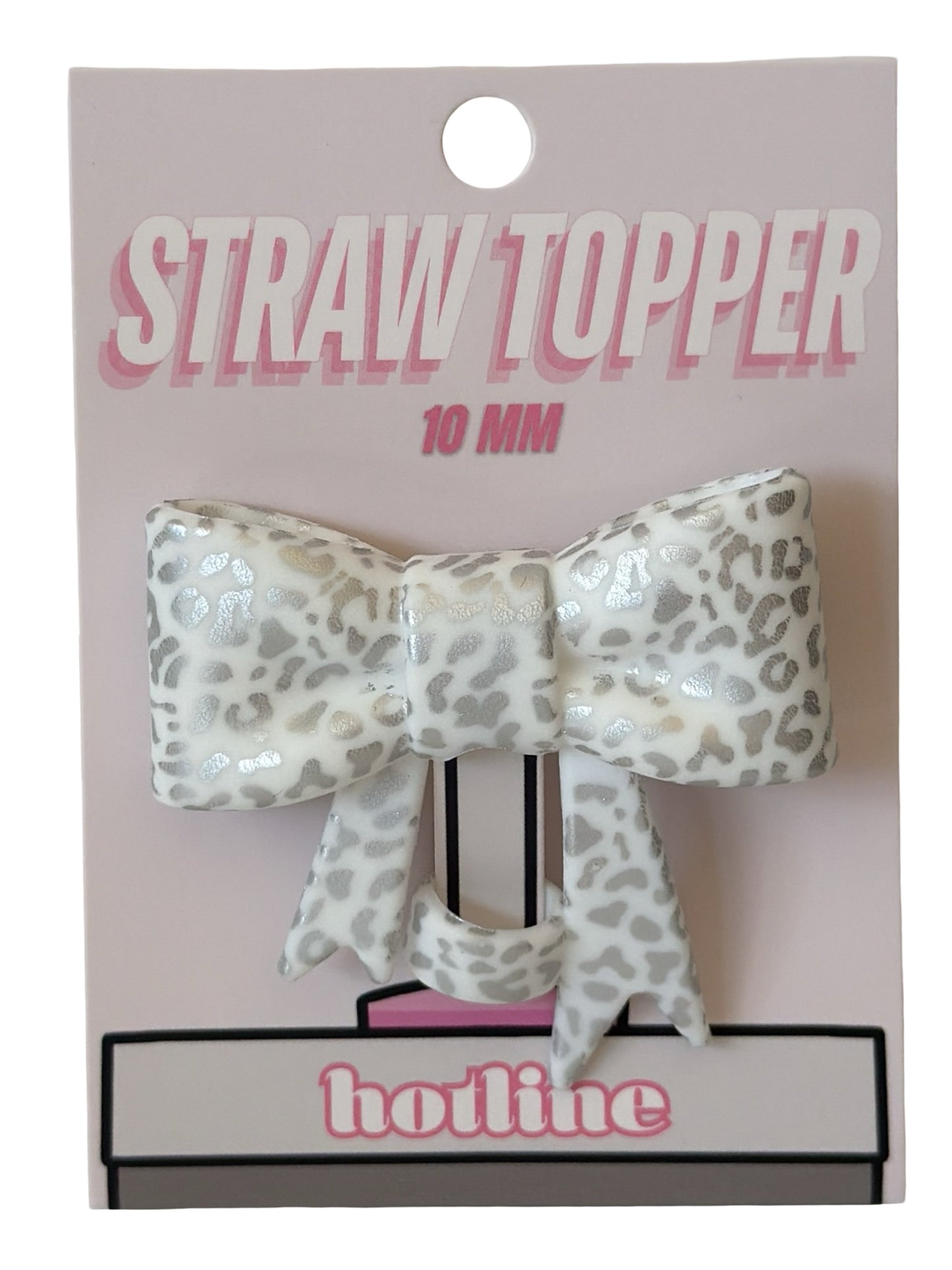 Large Bow Straw Toppers