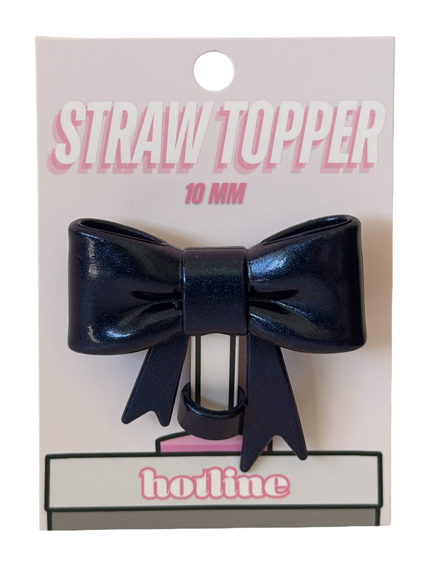 Large Bow Straw Toppers