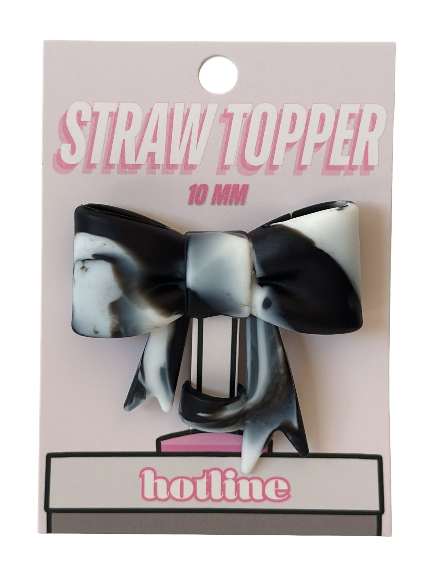 Large Bow Straw Toppers