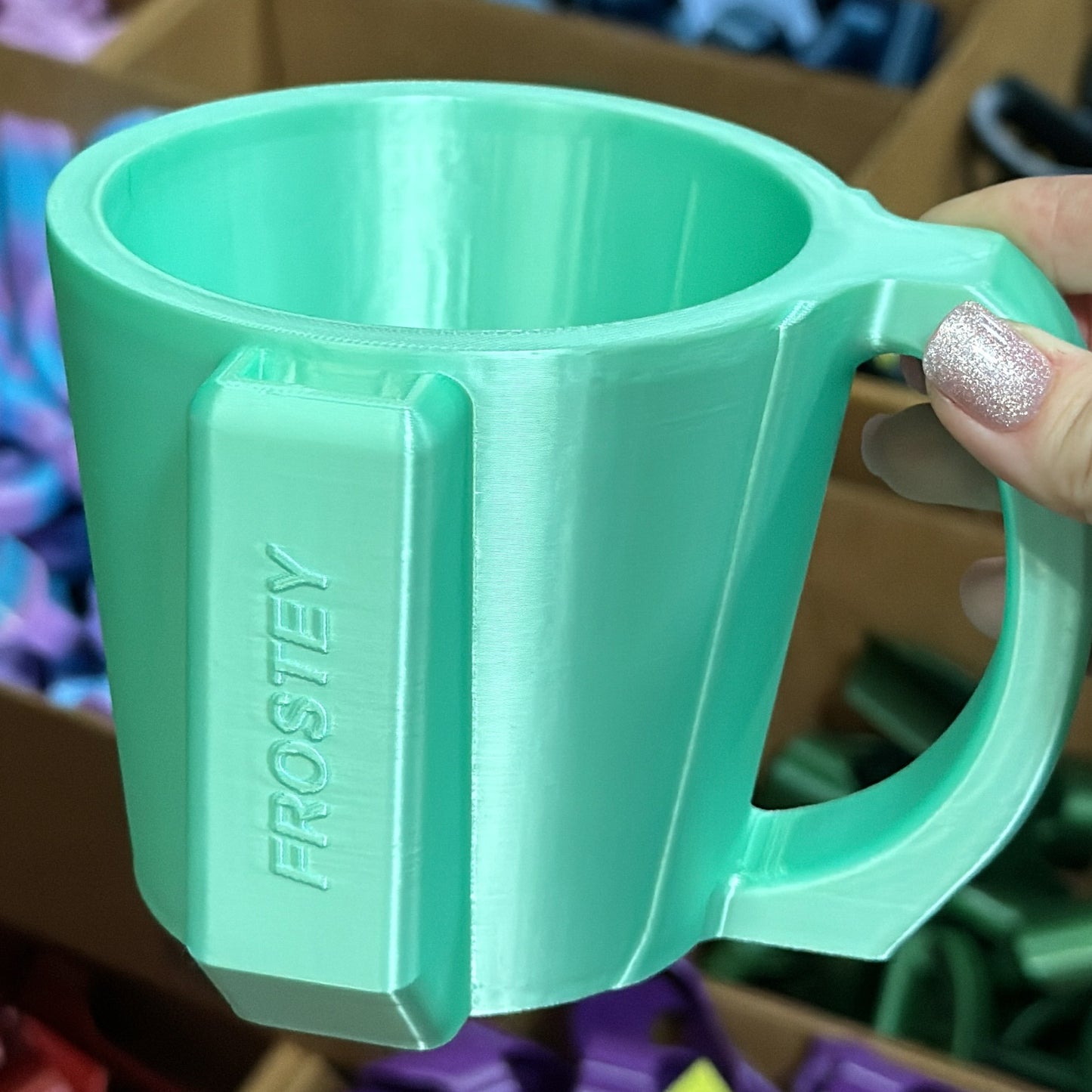 Frostey Ice Cream Pint Handle Holder Sipzey