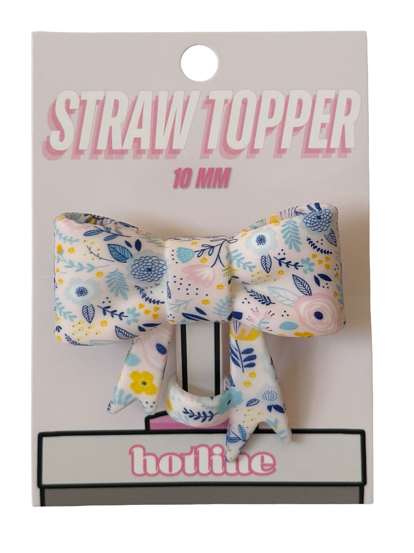 Large Bow Straw Toppers
