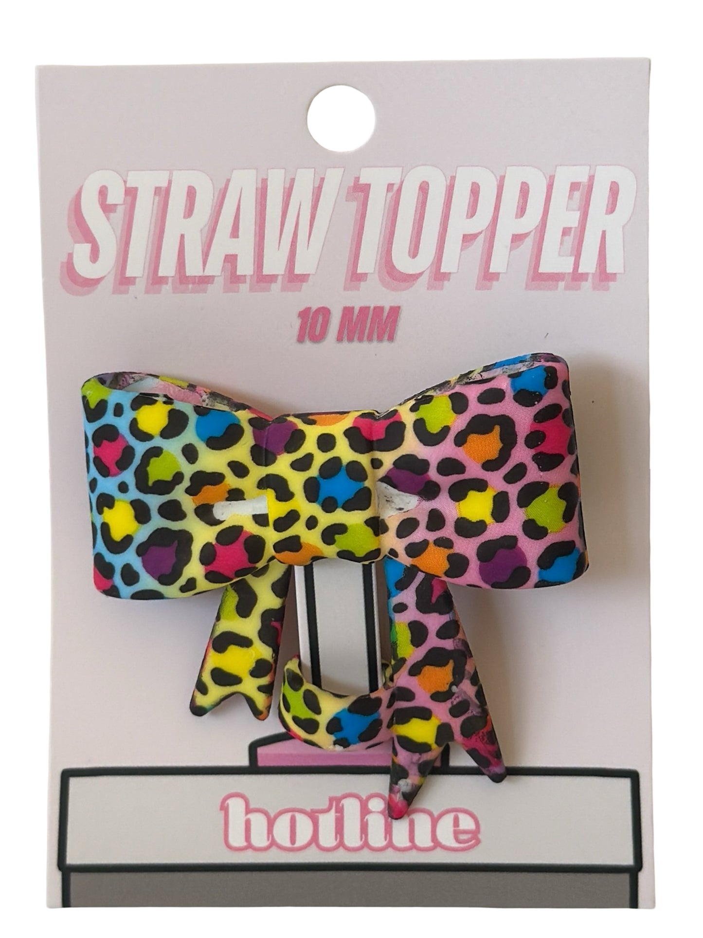 Large Bow Straw Toppers