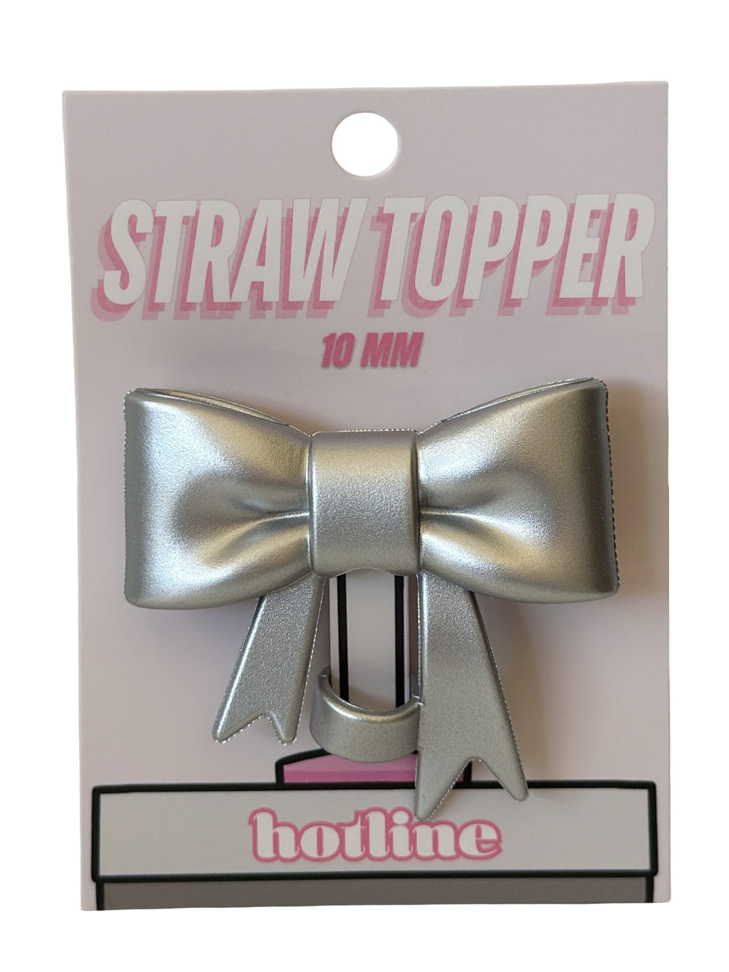 Large Bow Straw Toppers