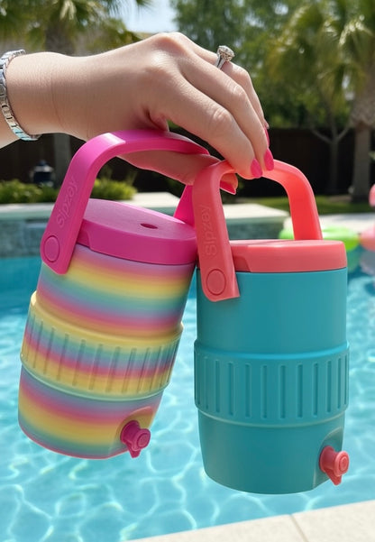 CUSTOM Retro Jug Cooler Can Holder (Soda Can)