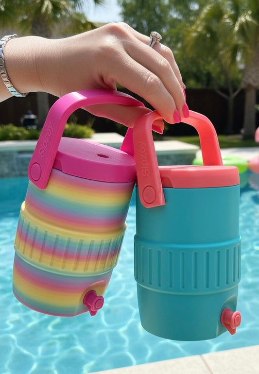 CUSTOM Retro Jug Cooler Can Holder (Soda Can)