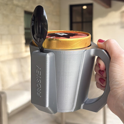 Frostey Ice Cream Pint Handle Holder Sipzey