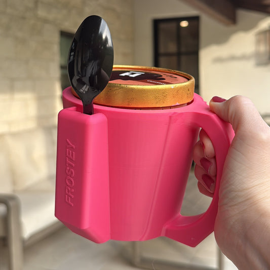 Frostey Ice Cream Pint Handle Holder Sipzey