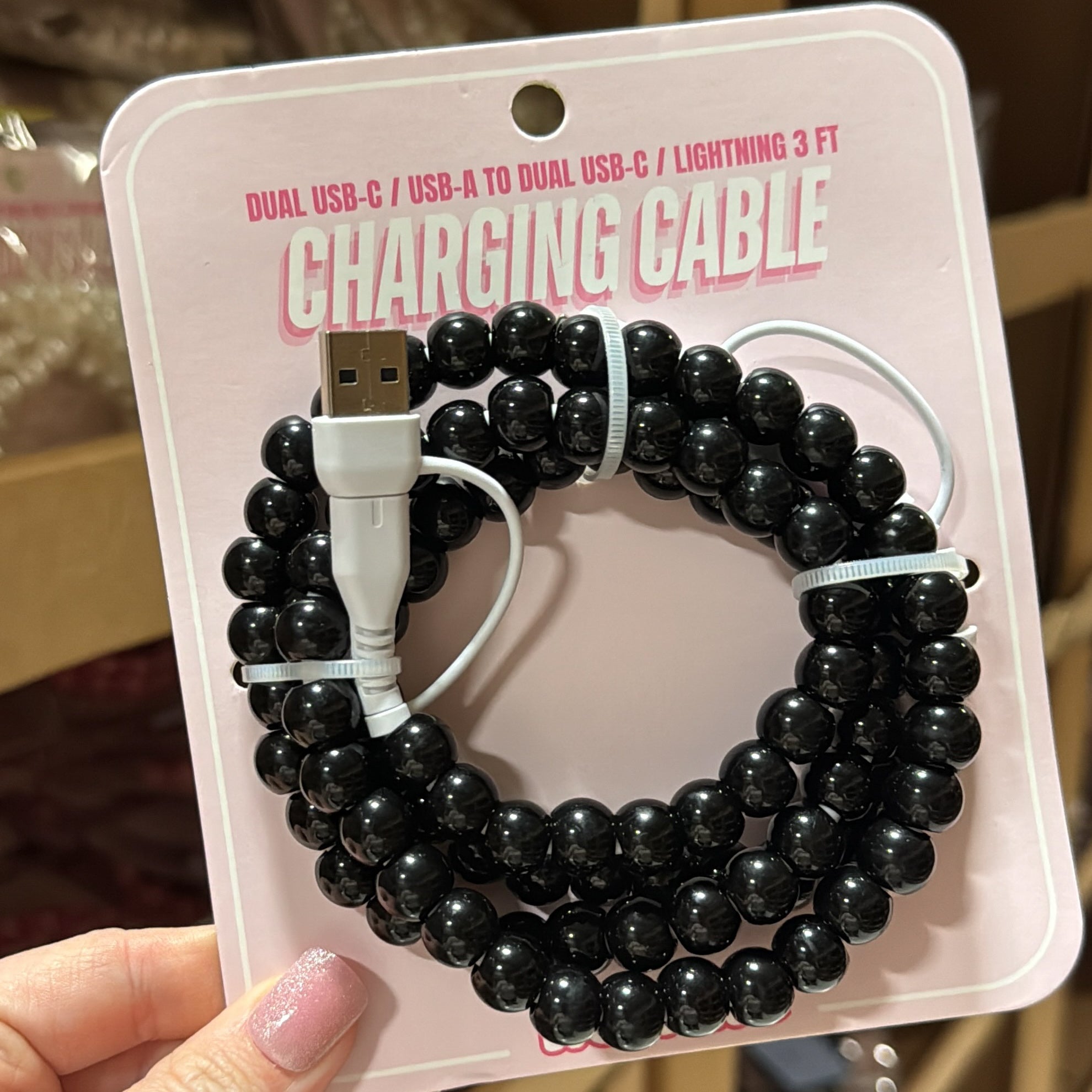 Beaded Charger Charging Cables – Hotline Wholesale