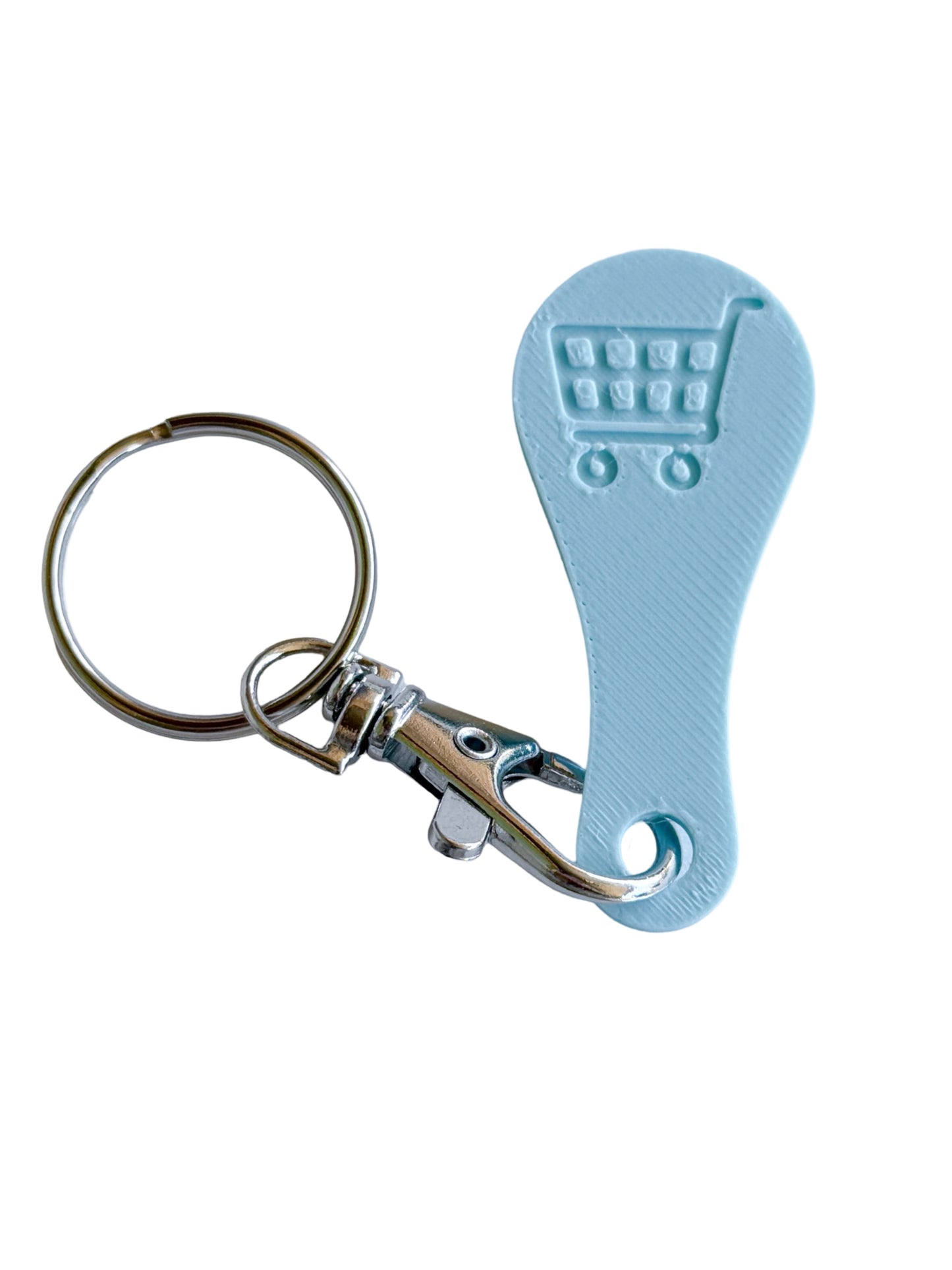 Shopping Cart Quarter Saver Keychain