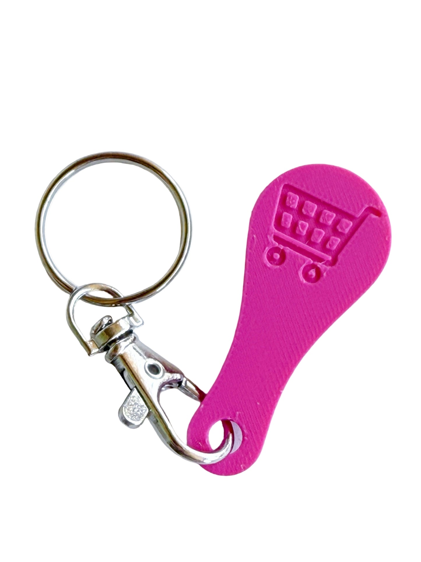 Shopping Cart Quarter Saver Keychain