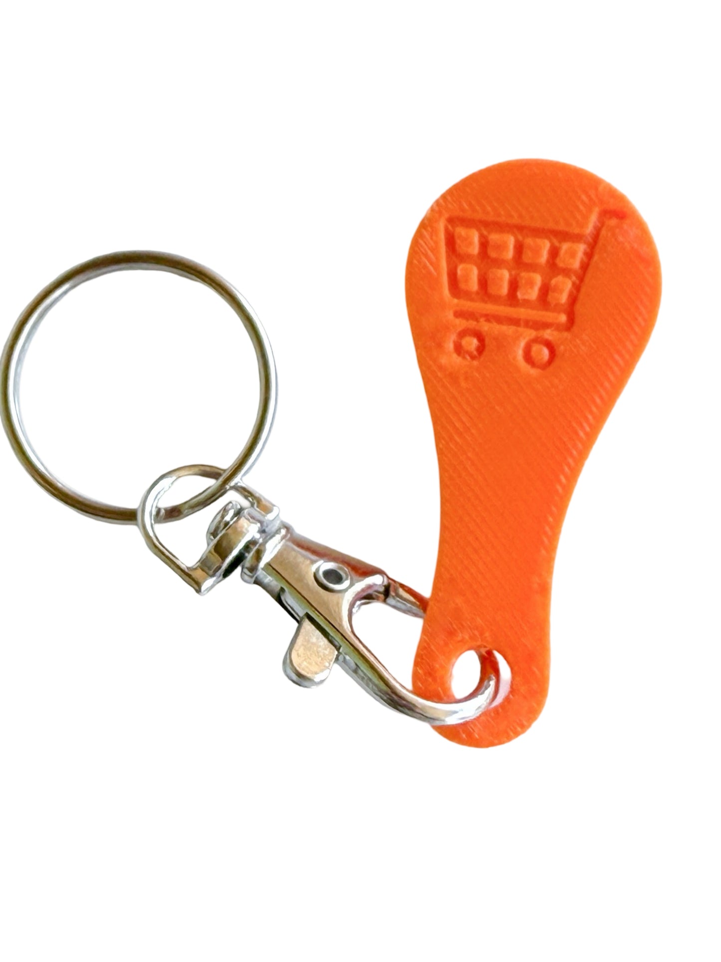 Shopping Cart Quarter Saver Keychain