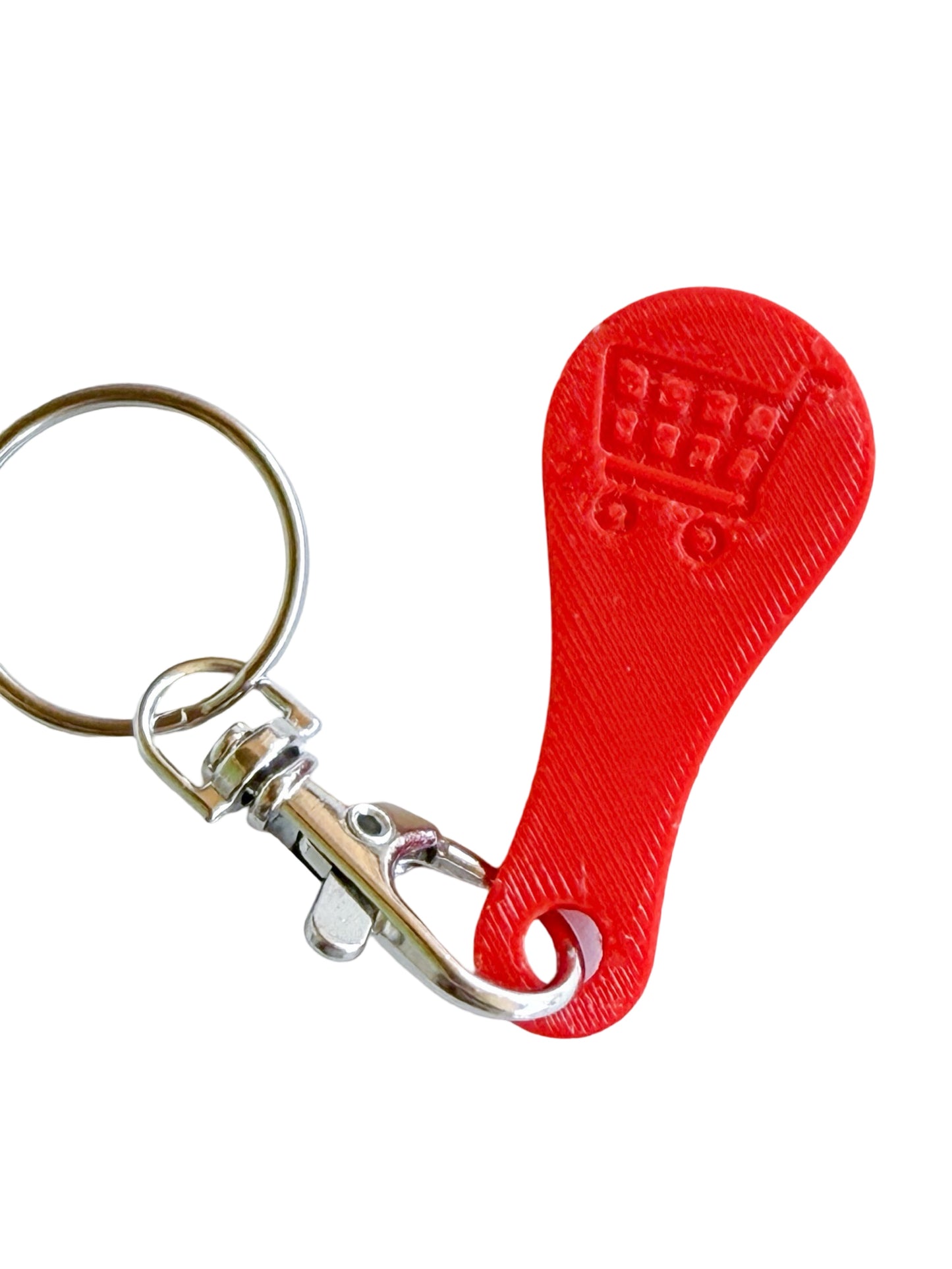 Shopping Cart Quarter Saver Keychain