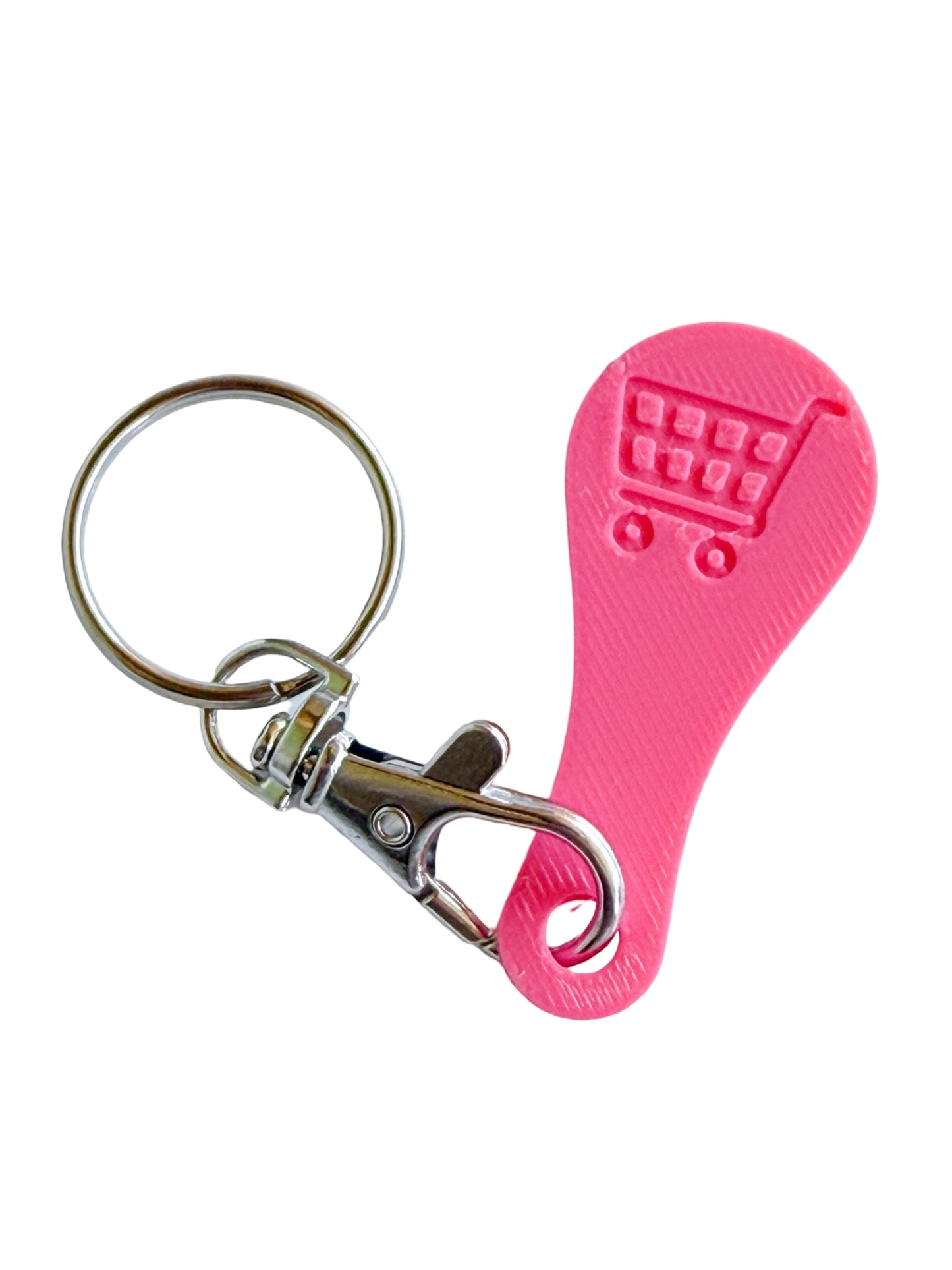 Shopping Cart Quarter Saver Keychain