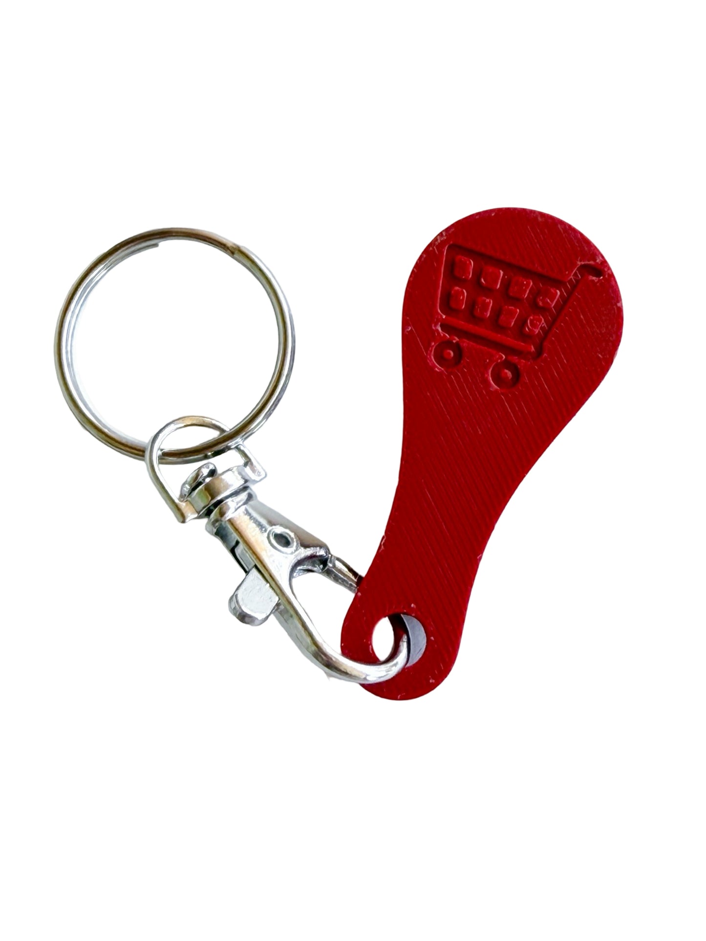 Shopping Cart Quarter Saver Keychain