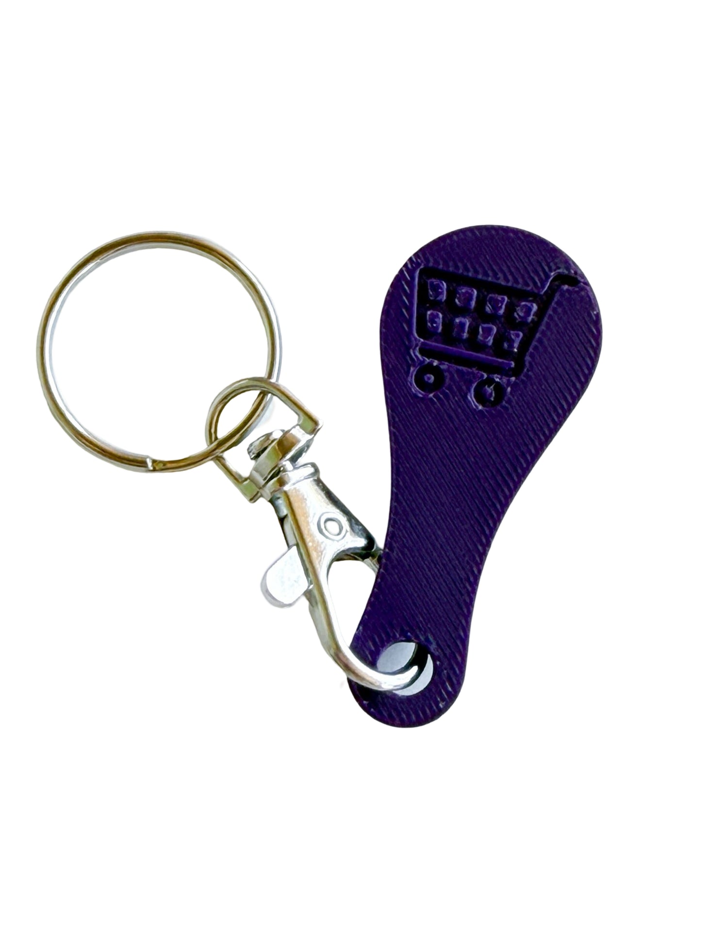 Shopping Cart Quarter Saver Keychain