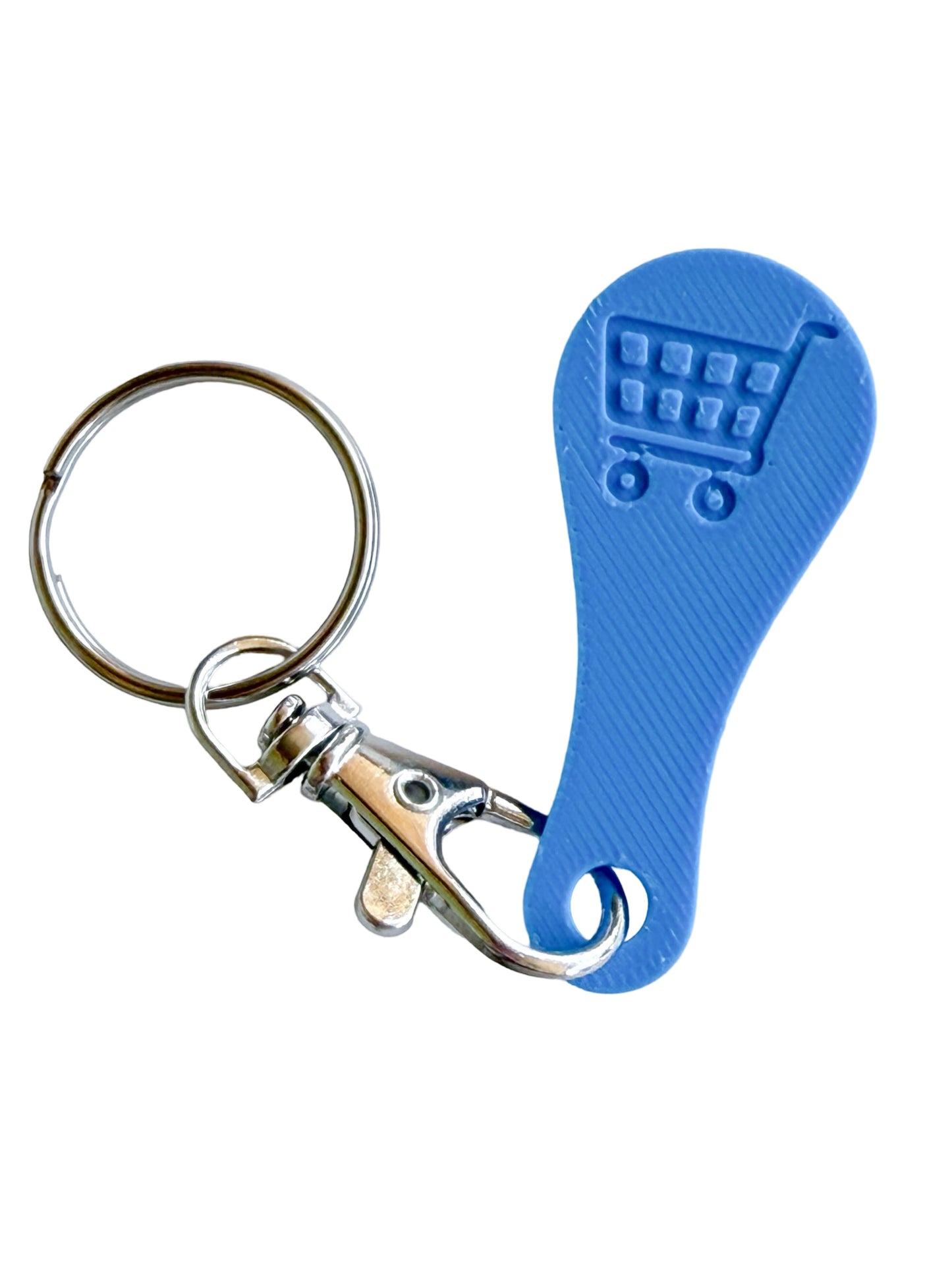 Shopping Cart Quarter Saver Keychain