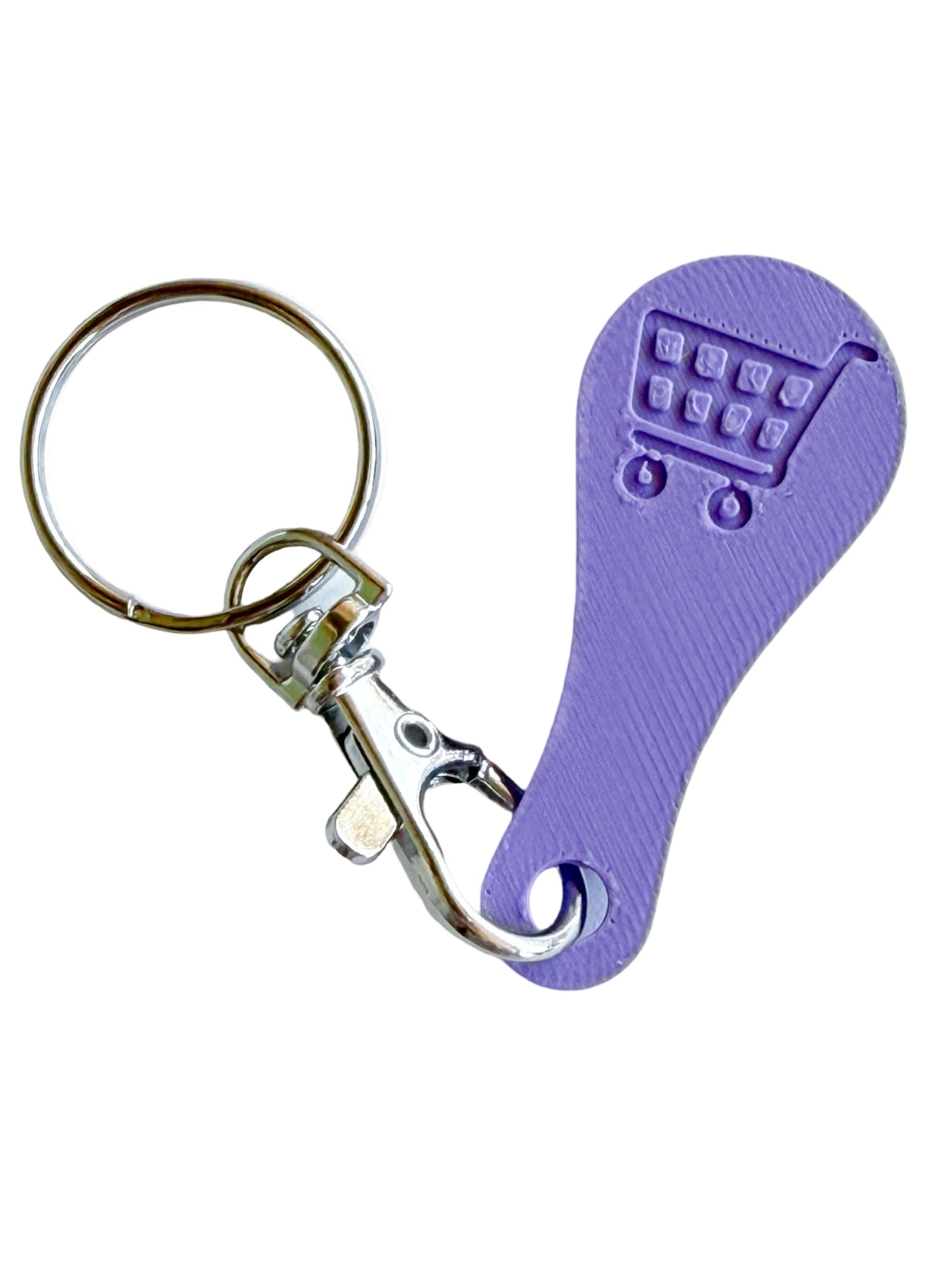 Shopping Cart Quarter Saver Keychain