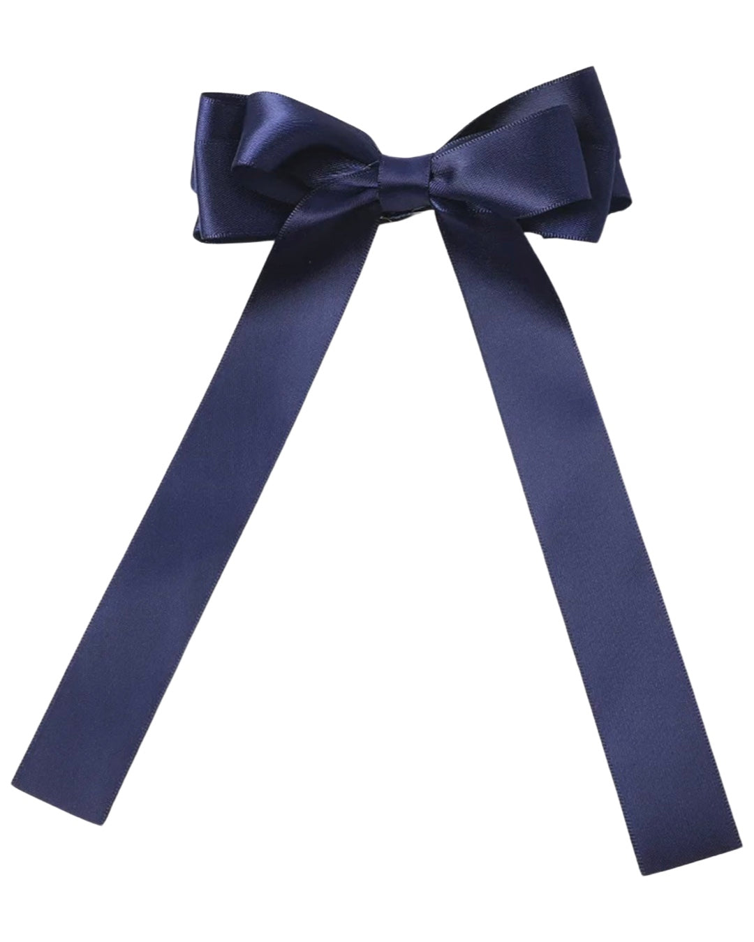 Small Ribbon Bow Barrette