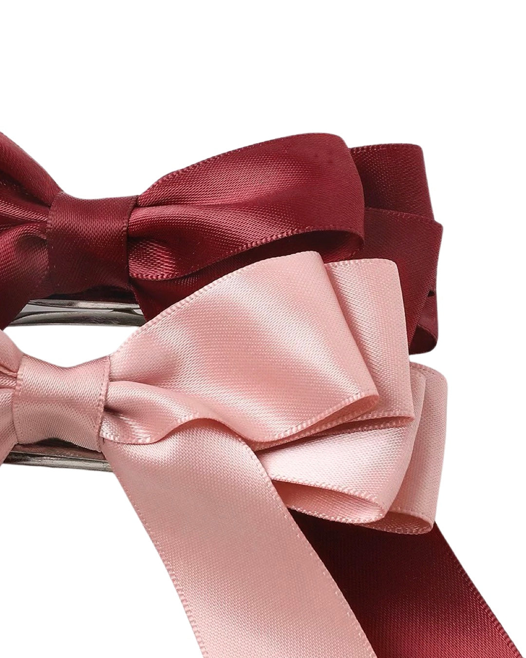 Small Ribbon Bow Barrette